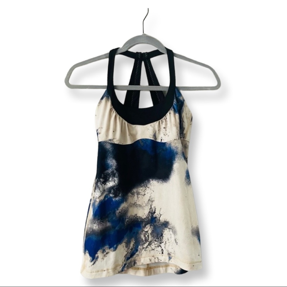 lululemon Marble Print Racerback Tank Size 4